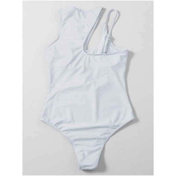 Boho cut out monokoni one piece swim - BLACK - Picture 5 of 12